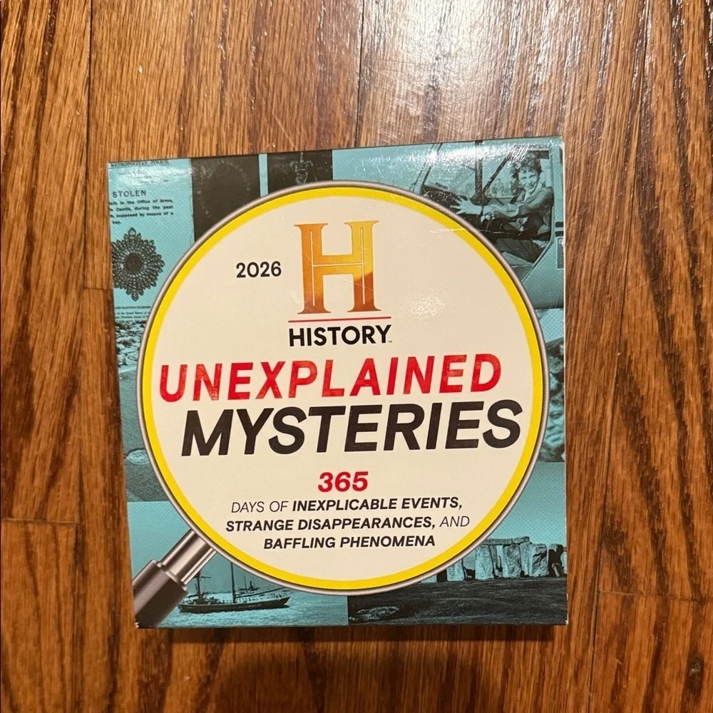 2026 History Channel Unexplained Mysteries Boxed Calendar: 365 Days new